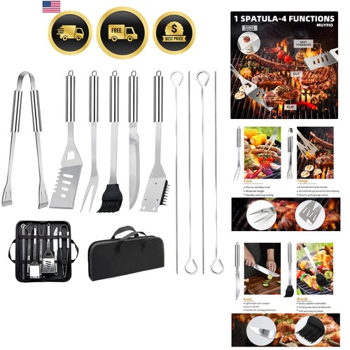 Ultimate set bbq acciaio - set,