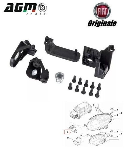 Kit montaggio supporto - montaggio,