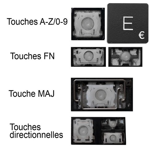 Touche clavier pour hp - de,