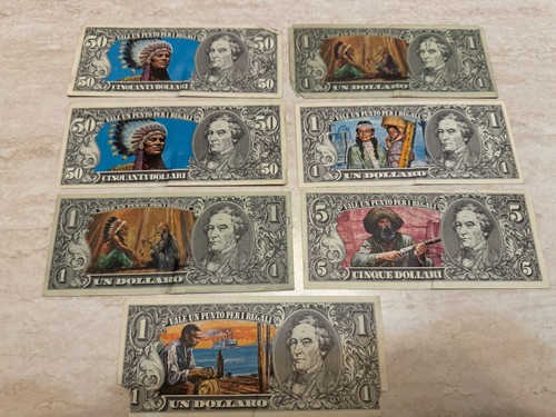 Raccolta banconote dollari