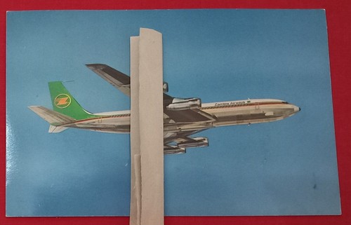 Cartolina aeronautica aereo - cartolina,