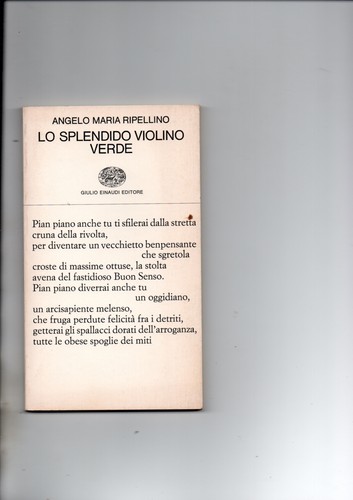 Ripellino angelo maria - angelo, maria,