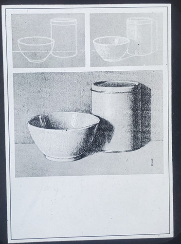 Disegno oggetti carta - disegno,