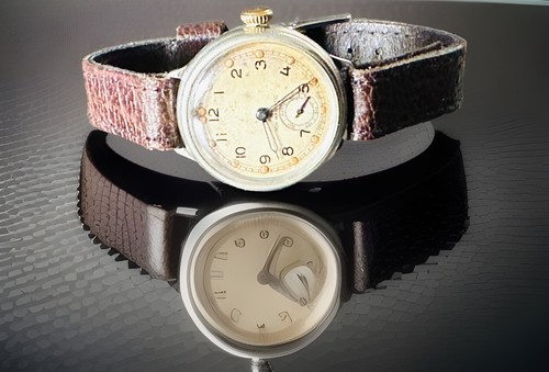 Antico raro orologio militare