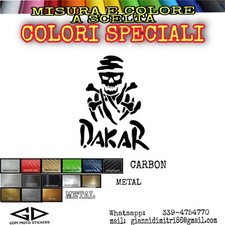 Adesivo logo replica DAKAR