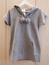 Felpa con cappuccio PINKO grigia - donna ragazza - TAGLIA M - pon pon pelo NUOVA