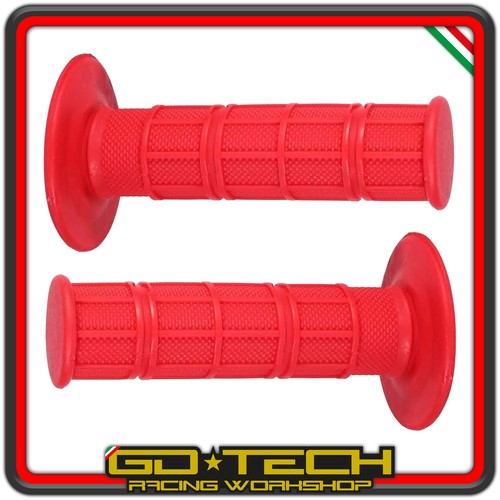 Manopole rosse moto cross - manopole,