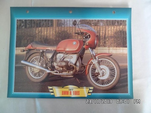 Carte fiche moto bmw - fiche,