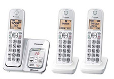 Panasonic SISTEMA TELEFONICO cordless Bluetooth con assistenza vocale, segreteria telefonica