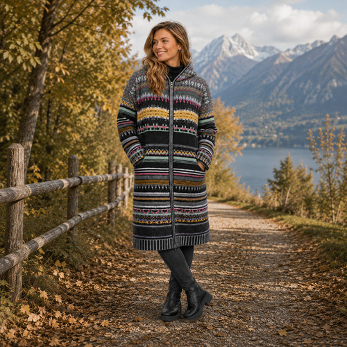 Ivko cappuccio cappotto giacca - ivko,