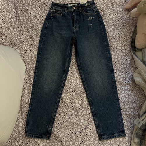 Zara high wasted trf - trf, mom