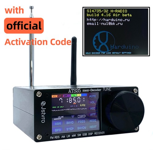 Si4732 ats 25max decoder radio - ats-25max,