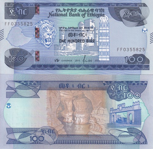 Etiopia 100 birr - etiopia, 2015/2023