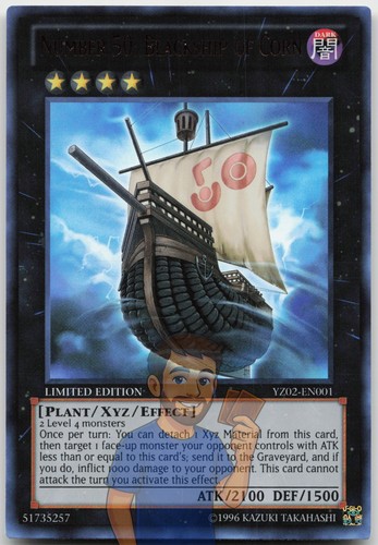 Number blackship of corn - number, 50: