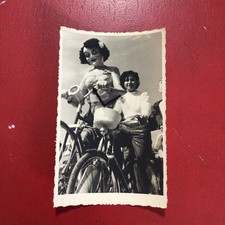 Putignano,carnevale,carro,bambina Con Bicicletta,1900,Rara,animata,M516