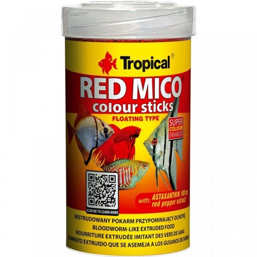 Tropical red mico colour - mico,