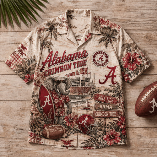 Maglia hawaiana alabama - maglia,