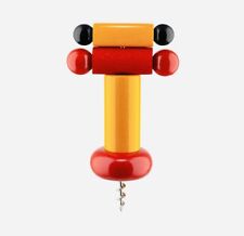 ? collezione ALESSI Twergi Corkscrew red Design Ettore Sottsass new in box