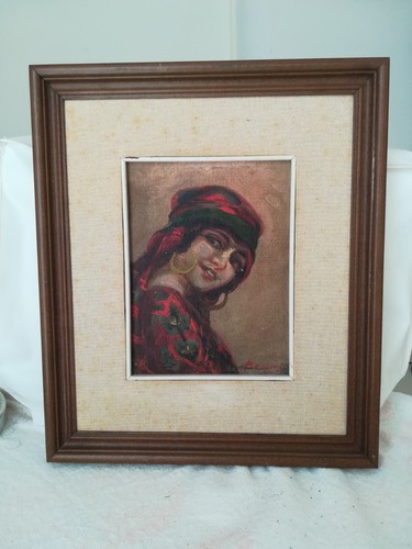 Quadro vintage zingara anni - quadro,
