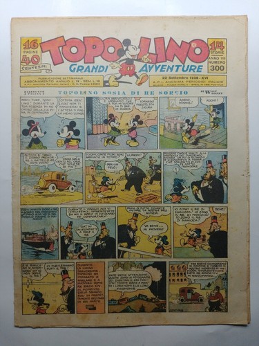 Fumetto topolino giornale - fumetto,