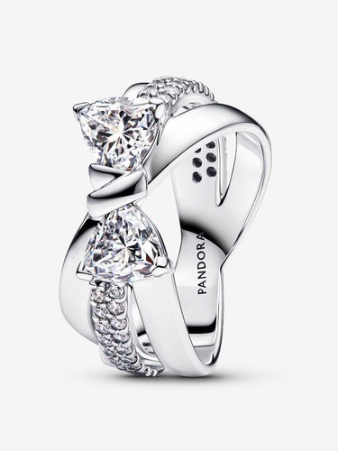 Anello fiocco grande con - grande,