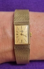 Extremely Rare Vintage Omega Ladies Solid Gold Watch (9ct) 1968