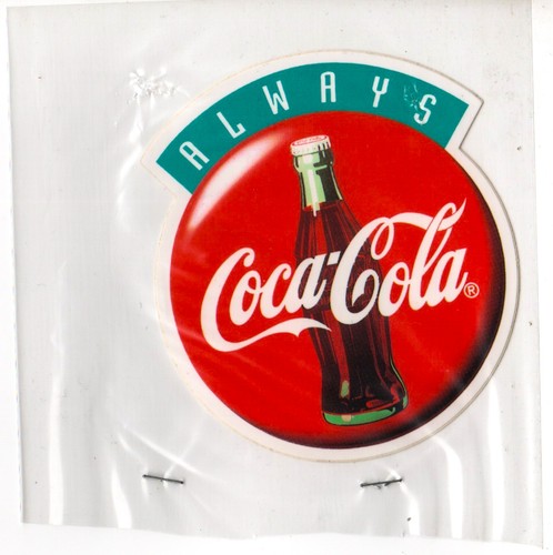 Coca cola vintage adesivo - 90's,