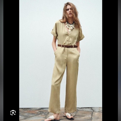 Zara belted straight leg - belted,