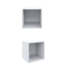 CUBO 35X35X29 CM BIANCO- 1,0