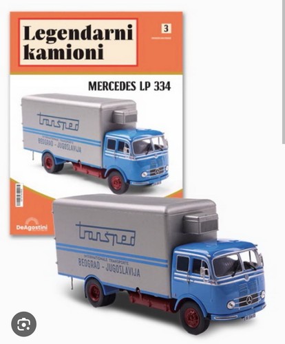 Camion mercedes - 1:43,