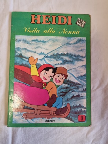 Libro fumetti heidi visita - a,