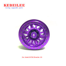 Ruota BeadLock aggiornamento alluminio KEBEILEE CNC2,9'' per assiale SCX6 Trail Honcho1/6 1 pz