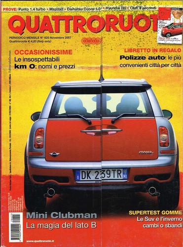 Quattroruote 625 2007 - 625-2007, mini