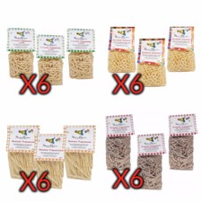 6 CONFEZIONI PASTA SICILIANA BUSIATA O ANELLETTI VARI TIPI 