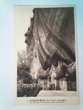 CPA Laugerie Basse (Les Eyzies, Dordogne).Un coin des habitations sous les falai