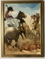 Quadro olio su tela di Mario