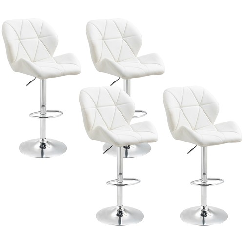 Homcom set sgabelli bar - set, 4