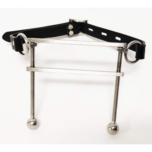 Bdsm gag mouth metal medievale - bdsm,
