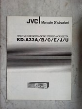 JVC KD-A33 A/B/C/E/J/U