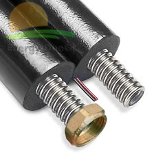 Tubazione solare inox SolarFlex doppia con cavo sonda 3/4" DN 16 - 10 metri + ki