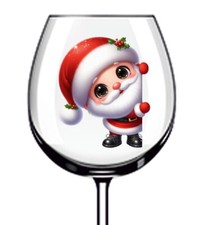 12x Adesivo Vinile Babbo