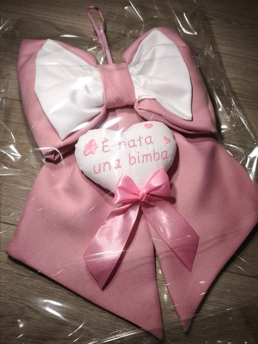 Fiocco nascita bimba con - nascita,