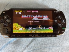 PSP 1004 Nera CON SCATOLA  COMPLETA DI CARICABATTERIE E MEMORY  4GB
