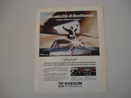 Advertising pubblicità 1968 - advertising,
