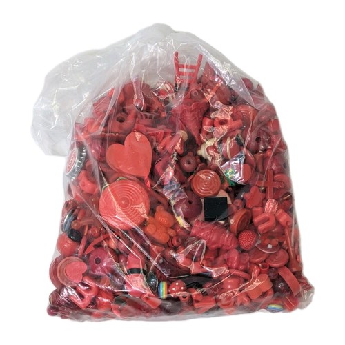 Rosso materiali di - -,