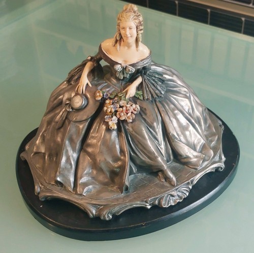 Statua ceramica dama - statua,