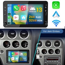 Per Alfa Romeo 159 Brera Spider Android 14 Autoradio DAB+ Carplay GPS NAVI WIFI