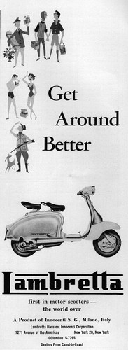 Scooter lambretta 150 1961 - scooter,