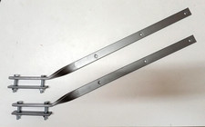 Coppia Aste stendibiancheria da balcone FERRO bracci per ringhiera stendipanni