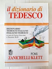 Dizionario "Zanichelli Klett" Bilingue TEDESCO ITALIANO Vocabolario ?✍️